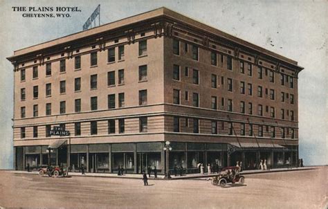 The Plains Hotel Cheyenne, WY Postcard