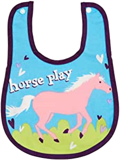 Little Blue House Horse Play Bib - Big Black Horse, LLC