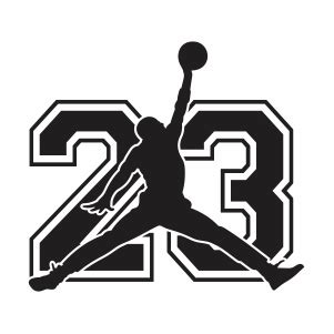 Buy Michael Jordan 23 Logo Svg Png online in USA