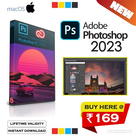 Adobe Photoshop 2023 for Mac @ Rs. 169/- only - Max Media