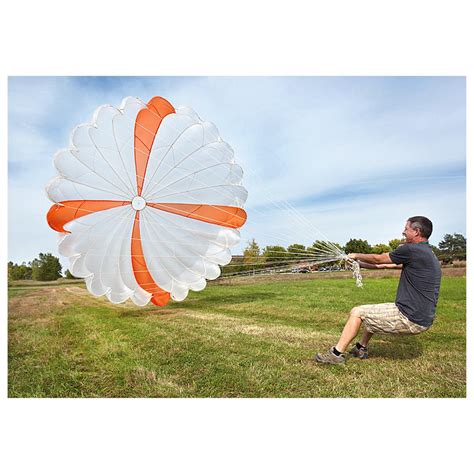 Used NATO Military Surplus Nylon Parachute - 619083, Military Field Gear at Sportsman's Guide