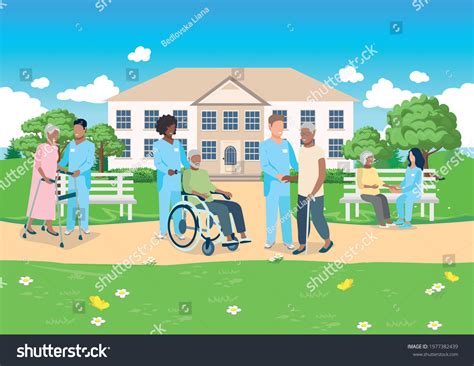 3 692 Nursing Home Care Cartoon Stock Vectors and Vector Art | Shutterstock