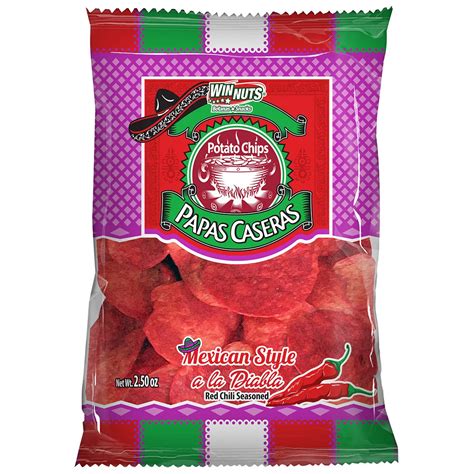 Winnuts Papas Caseras Mexican Style A La Diabla Kettle Chips - Shop ...