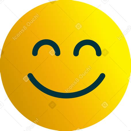 Happy emoji PNG, SVG