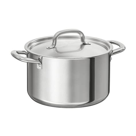 IKEA 365+ pot with lid, stainless steel, 5 qt - IKEA