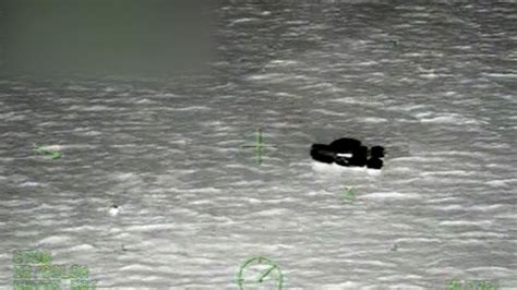 US Coast Guard rescues 2 from helicopter crash