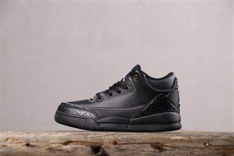 Air Jordan 3 “Black Cat” For Kid’s – The Sole Line