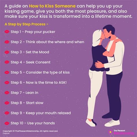 How to Kiss Someone - Step-by-Step Guide and 20+ Tips