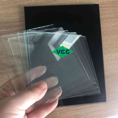 VGC 91% High Transmittance Tempered Ultra Clear Float Glass 1mm 2mm ...