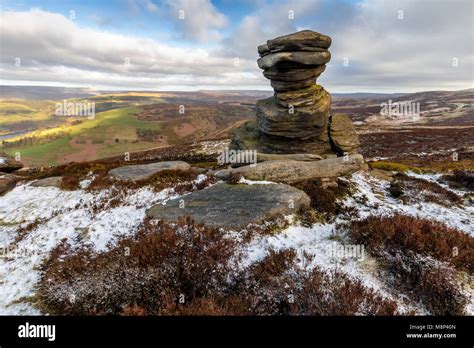 The Salt Cellar, Derwent Edge, Peak District National Park Derbyshire England UK Stock Photo - Alamy