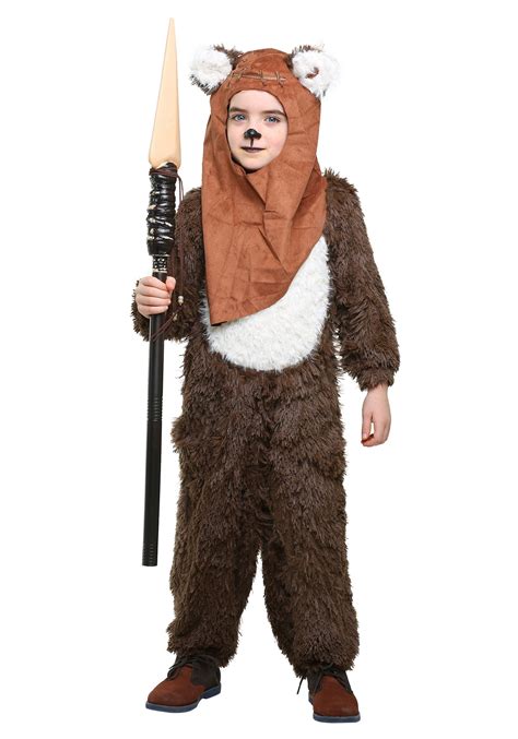 Deluxe Wicket/Ewok Costume for Kids | Warm Halloween Costume - $59.99