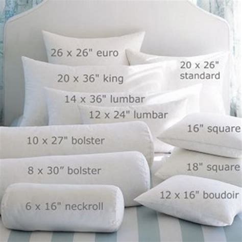 Pillow Sizes And Dimensions Guide Nectar Sleep | eduaspirant.com