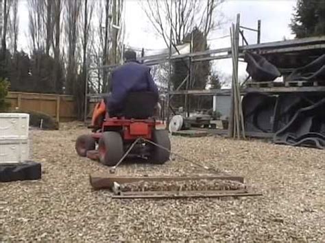 Home Made Gravel Rake - Driveway grader Part 1 - YouTube | Diy driveway, Gravel driveway, Driveway