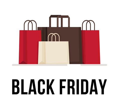 Vector illustration of friday shopping. Black Friday shopping. 5567624 ...