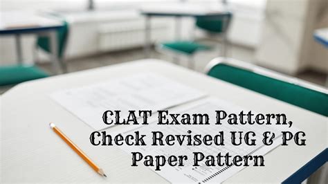 CLAT Exam Pattern 2025, Check Revised UG & PG Paper Pattern