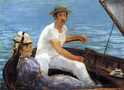 It's About Time : Waterside with Frenchman Édouard Manet 1832-1883