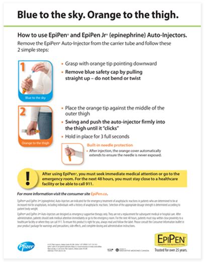 EpiPen® school resources | Epipen.ca