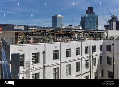 Rooftop restaurant. The Ned Hotel, London, United Kingdom. Architect ...