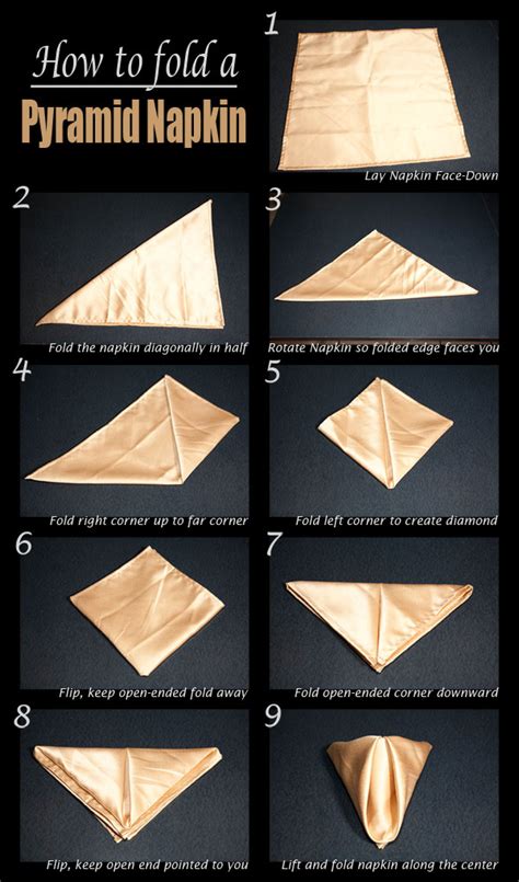 28 Creative Napkin-Folding Techniques