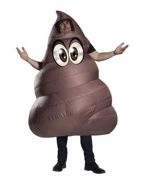 Poop Inflatable Costume - Costumes R Us Fancy Dress