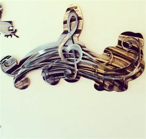 DXF File Music Note Metal Art - Etsy