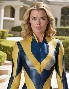 Rebecca Romijn X Men Costume. Face Swap. Insert Your Face ID:909519