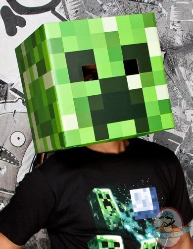 Minecraft Creeper Head Costume Disguise Cosplay by Jinx | Man of Action Figures