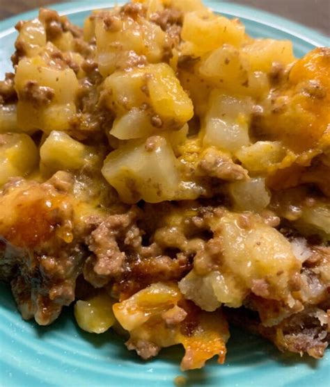 5-Ingredient Ground Beef Casserole - Back To My Southern Roots