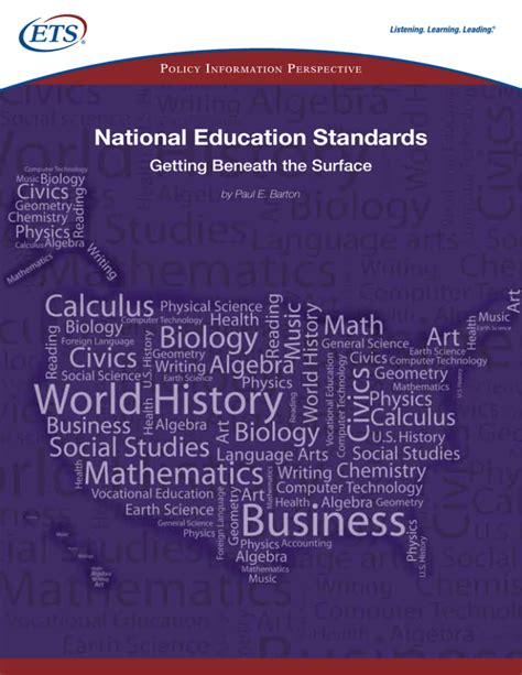 National Education Standards