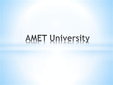 Amet university Placements