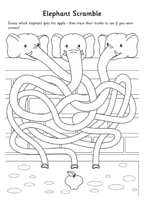 Maze Printables For Kids