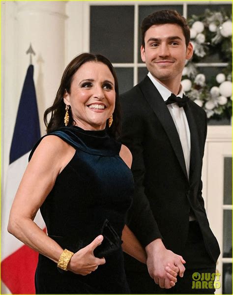 Julia Louis-Dreyfus Attends White House's State Dinner with Her Son ...