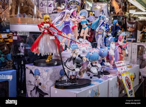 Anime Characters Toys, Tokyo, Japan Stock Photo - Alamy