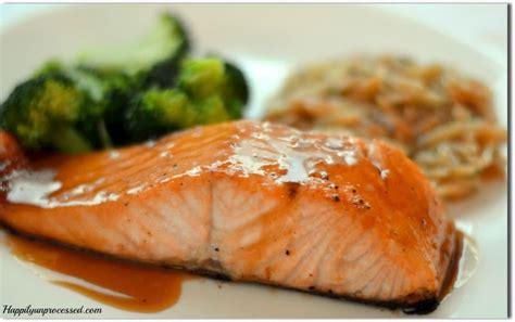 Bobby Flay's Salmon with Brown Sugar and Mustard Glaze - Happily ...