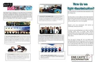 BROCHURE ON DEFENSES AGAINST DISCRIMINATION | PPT