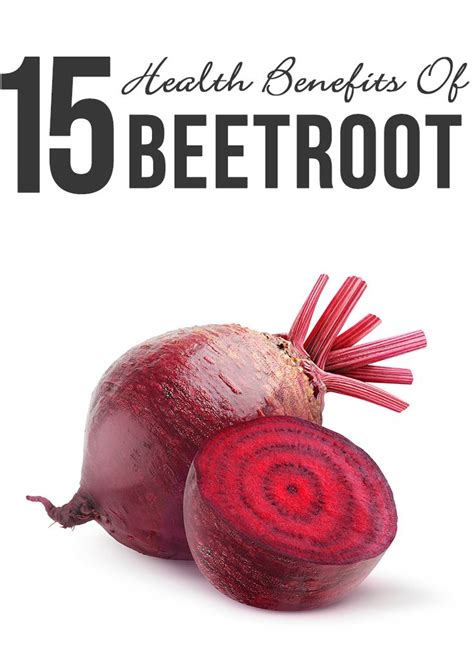 Top 15 Health Benefits Of Beetroot Beets Nutrition, Nutrition Recipes ...