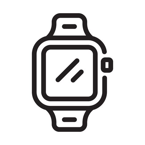 apple watch icon 24394231 Vector Art at Vecteezy