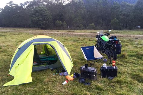 Motorcycle Camping – Swags vs Tents