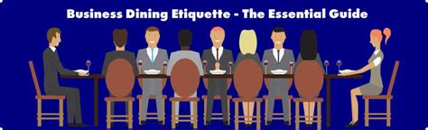 Business Dining Etiquette