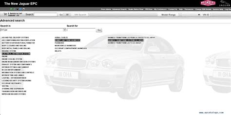 Jaguar JEPC Parts Catalog 2018