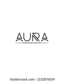 Aura Modern Creative Vector Logo Template Stock Vector (Royalty Free) 2152876559 | Shutterstock