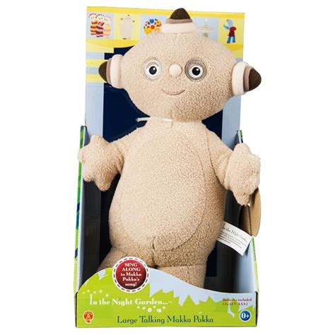 In the Night Garden: Talking Makka Pakka Interactive Soft Toy - Funstra