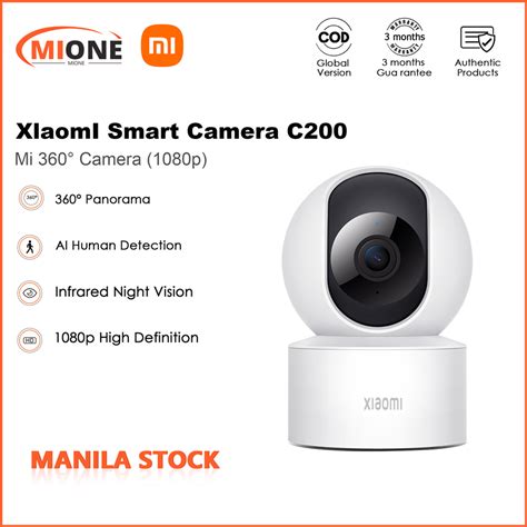 Xiaomi Global Security Camera 2k Xiaomi Smart Camera C300 Global ...