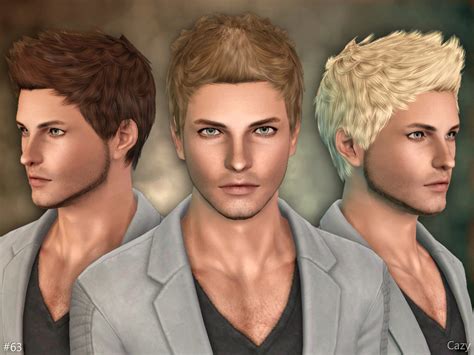 The Sims Resource - #63 - Male Hairstyle - Sims 3