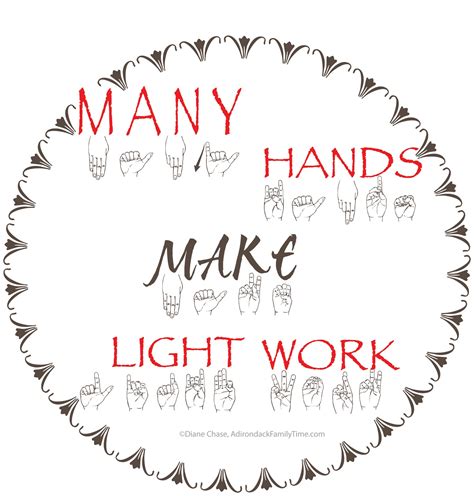 Many Hands Make Light Work