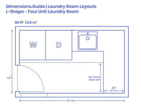 Laundry Room Layout Templates