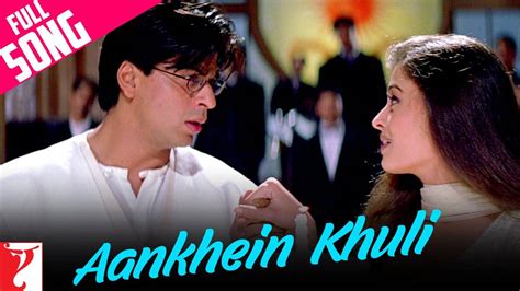 Mohabbatein | Song - Aankhein Khuli | Hindi Video Songs - Times of India