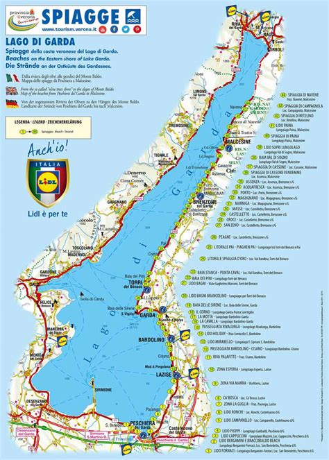 Spiagge veronesi: ecco la mappa - Gardapost