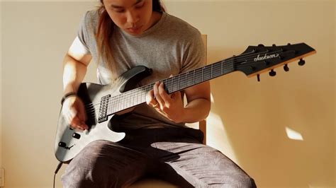 Linkin Park - Somewhere I Belong (Jackson JS22 7 Guitar Cover With Solo ...