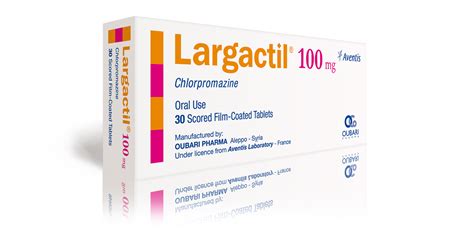 Largactil 100 mg - Tablets - Oubari Pharma